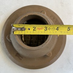 SMITH 2005Y03 9″ Shower Floor Drain A05NB 5″ Adjustable Bronze Strainer 3″