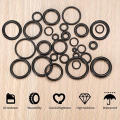 360 Pcs EPDM O Rings Assortment – 24 Sizes for Plumbing and Automotive
