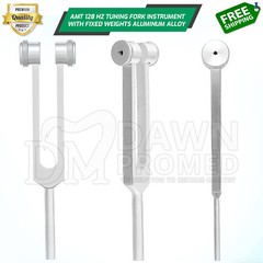 AMT 128 Hz Medical – German Grade Tuning Fork With Fixed Weights, Non-Magnetic