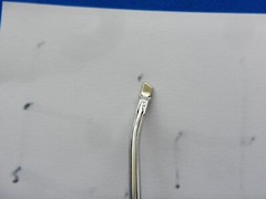F14 Symmetry Surgical Arthroscopic Punch Up 15°, Curved Right, 3.6mm Bite