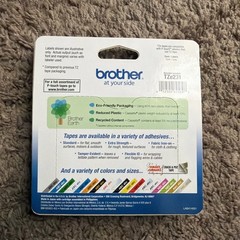Brother P-Touch TZe – 1/2″ Black Print on CLEAR Tape – TZ-131 – 2 Pack Sealed