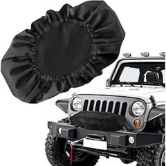 New Upgrade Heavy Duty 600D Oxford Fabric Winch Cover, Waterproof Dustproof UV R