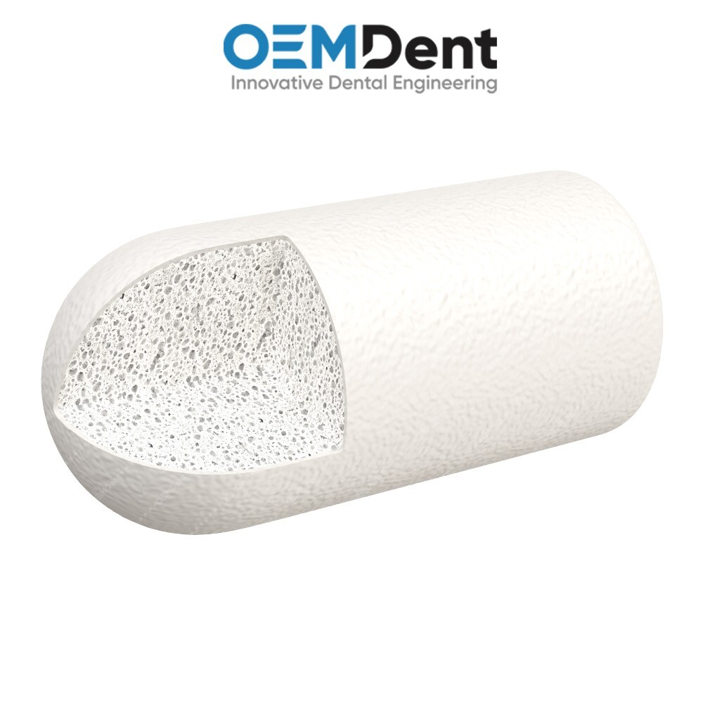 X1 GDT Sponge Grafting Plug Ø10x20mm B0ne Graft Synthetic Collagen Sterile
