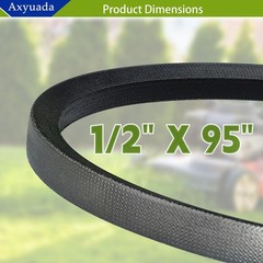42 Inch Deck Belt 1/2 x 95 VBelt For Riding Mower Lawn Tractor AYP Poulan
