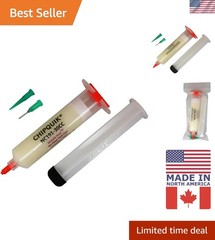 30cc Smooth Flow Tack Flux Syringe – No-Clean, Lead-Based for Superior Soldering