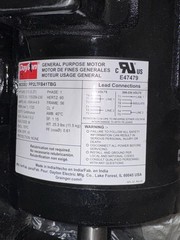 DAYTON 32V135 BUNG ENTERING DRUM MIXER PP2LTFB41TBG