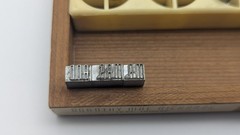 KINGSLEY HOT FOIL Stamping Print type letters Font HUXLEY 18PT