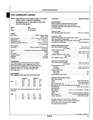 John Deere 210C 310C 315C Backhoe Loader Service Repair Manual TM1419 USB