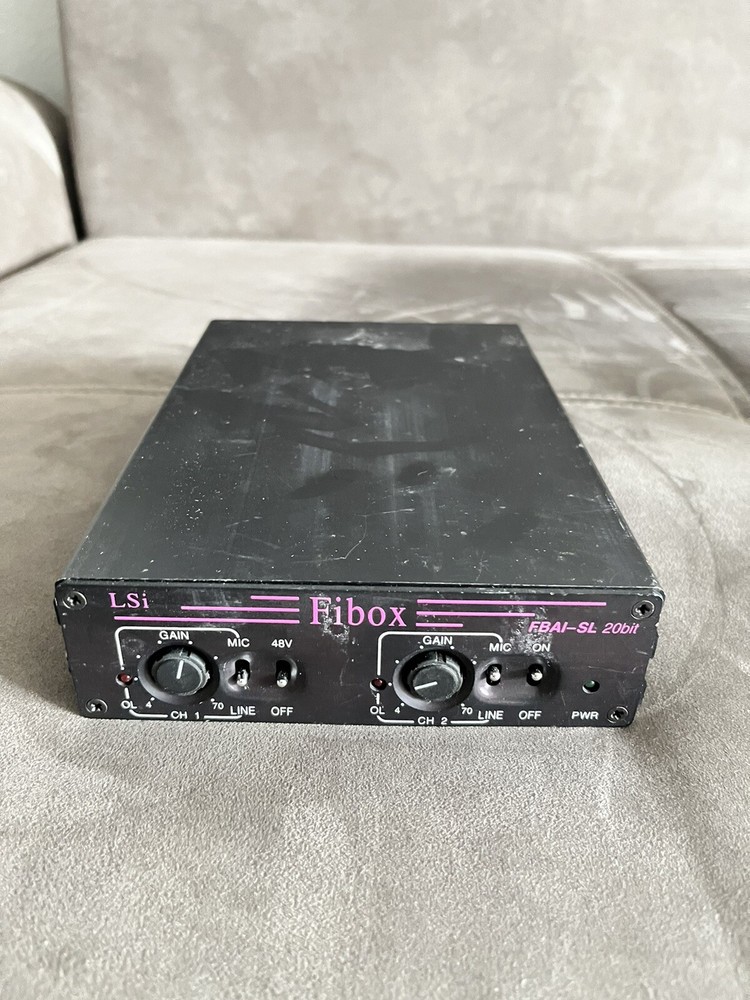 SSi Fibox FBAI-SL FBAI-M 20bit Digital Fiber Optic Transmission System Modules