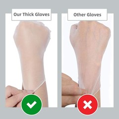Disposable Medical Clear Vinyl Exam Gloves Industrial Gloves – Latex-Free & P…