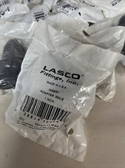 LASCO 1-inch x 1-inch Schedule 80 PVC Male Insert Adapter – Insert x MPT – 1″x1″