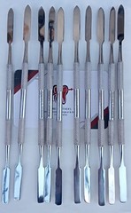10 PCS DENTAL Cement Spatula, Double Ended, Mirror Finish German Stainless