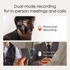 Plaud Note AI Voice Recorder, Voice Recorder w/Case, App Control, Transcribe …
