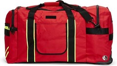 LINE2design Wheeled Firefighter Jumbo turnout Gear Bag with Maltese Logo – Red