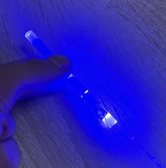 Nd: Neodymium Silicate glass Nd: solid laser rod 6mm x 80 mm /flash tubes