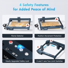 Longer B1 40W Laser Engraver CNC with Auto Air Assist DIY Wood Acrylic Engraver