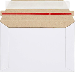 Mailing Envelopes – 6.5 X 4.5 In, White, 100 Count, Flat Peel & Seal – Thick Car