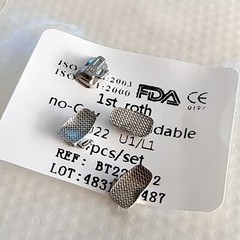 100Packs Dental Orthodontic Buccal Tube 1st Roth 0.022 Molar Bondable No-covn