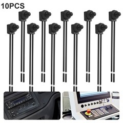 10pcs 12V-48V Wire Leads Waterproof On-Off Push Button Switch for Motorcycle Car