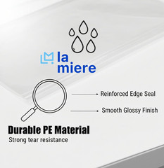 LA MIERE 250P Disposable Dental Headrest Covers & Chair Sleeves Waterproof Cove