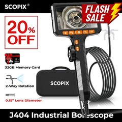 3.9MM Endoscope Camera TwoWay 360° Industrial Inspection Articulating Borescope