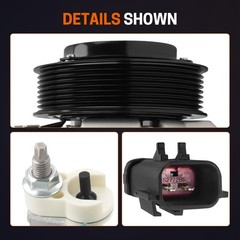 AC Compressor for Dodge Ram 2500 3500 Ram 1500 4500 55111444AB RL111444AB 178313