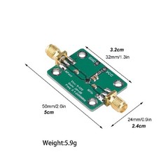 Broadband RF Power Amplifier 0.1-2000MHz Module Low Noise 30dB Gain LNA Device