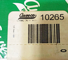 (QTY:55) AUVECO 6-32 NUTSERT INSERT 6/32 HOLE STEEL TIN PLATED GRIP 0.030″MIN
