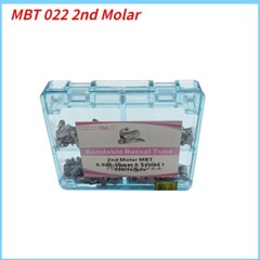 50Sets Dental Orthodontic Buccal Tube 1st 2nd Molar Tube Roth MBT 022/018 Mesh
