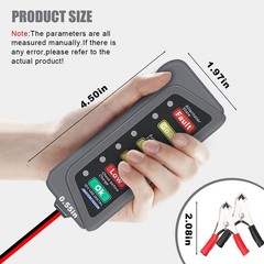 12V Car Battery Alternator Tester Automotive Battery Analyzer Car Load Tester