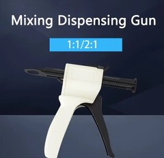 1:1/2:1Ratio Dental Impression Mixing Dispenser Dispensing Caulking Gun plastic