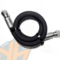 1/2″ Hydraulic Hose Assembly with 5/8 FEMALE JIC 37° Ends, #10 JIC (7/8-14)