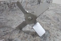 IKA 000073900 31.5 In Shaft Length Stainless Steel Four-Blade Stirrer
