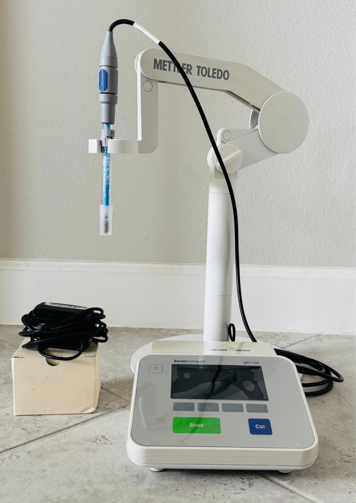Mettler-Toledo Seven Compact S220 Digital Lab Benchtop Ion pH Meter Tester