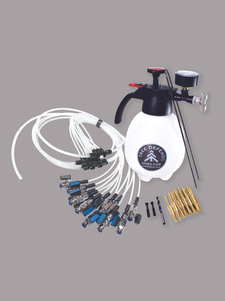Arborists Tree Injector Tree Defend 2-liter kit w/Brass Valves