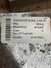Ameritech Die and M 4140 Hot Rolled Heat Treated Steel QTY 9 PCS New