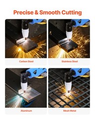 VEVOR Plasma Cutter 50A Plasma Cutting Machine 110V/220V Digital Display IGBT