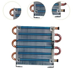 Small Condenser Radiator Compact Easy to Install Air Cooled Radiator for DIY