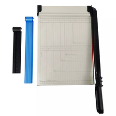 Paper Cutter A4 Paper Trimmer 12” Cut Length 12 Sheet Capacity with Safety Guard