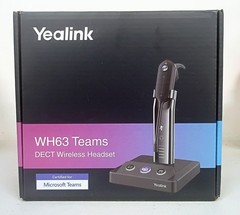 Yealink WH63 Teams DECT Wireless Headset New Sealed – Certified Microsoft Teams