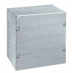 Wiegmann Sc080804gnk Captive Screws Electrical Enclosures, 8 In H, 4 In D, 8 In