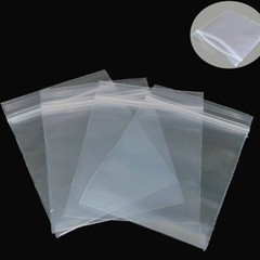 Heavy Duty Clear Zip Seal Plastic Bags Zipper Top Lock Reclosable Baggies 4MIL