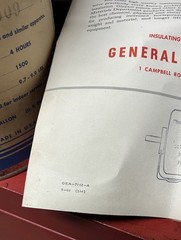 General Electric 1961 Glyptal Paint 7496 Machine Grey Full With Brochure