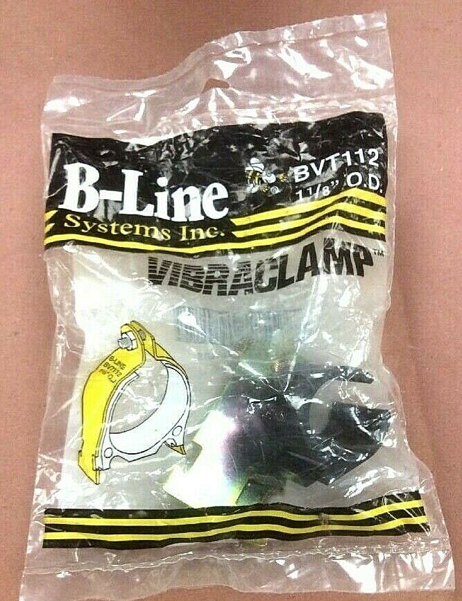 B-Line Systems Vibraclamp BVT112 1-1/8″ O.D. New Old Stock