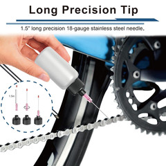 10 Pcs Needle Oiler (1 OZ), Precision Tip Applicator Bottle, LDPE Gun Oil Bottle
