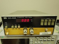 HEWLETT-PACKARD 8157A OPTICAL ATTENUATOR 1300/1550nm