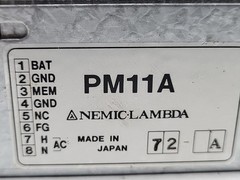 NEMIC LAMBDA PM11A POWER SUPPLY
