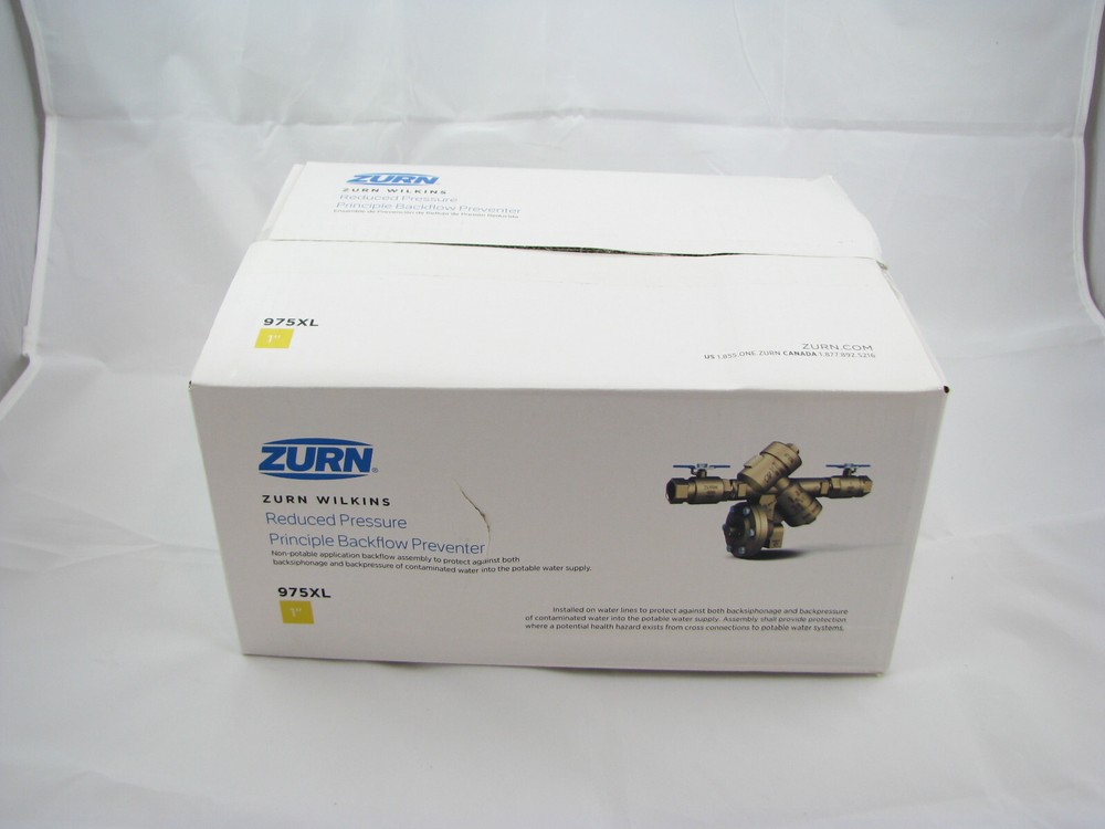 ZURN WILKINS 1″ 1-975XL Reduced Pressure Backflow Preventer Valve