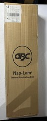 2 Rolls GBC Nap Lam I Laminating Roll Film 300004 Nap-Lam 1.5mil 25” x 500’