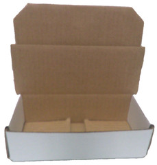 7x4x4 White Corrugated Shipping Mailer Packing Box Boxes 7″ x 4″ x 4″ 50/bundle